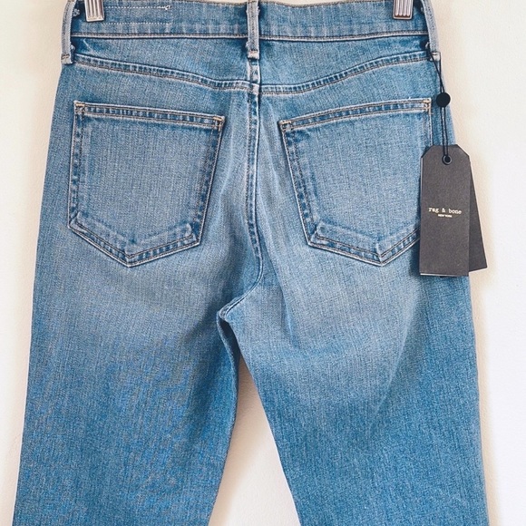 RAG & BONE The Waverly Straight Crop Jeans 25 - Picture 10 of 14